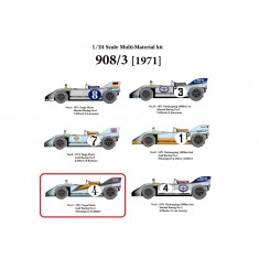 1/24 Full Detail Kit: 908/3 Ver.C '71 Targa.Florio Gulf Racing No.4 PR/HM
