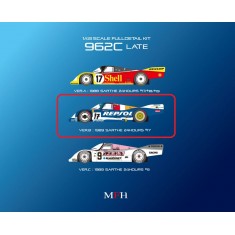 1/43 Multi-Material Kit: 962C (Late Type) Ver.B 1989 Sarthe 24h #17