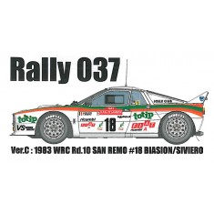 1/24 Multimedia kit - Lancia Rally 037 Ver.C: WRC Rd.10 San Remo #18 Biasion/Siviero 1983