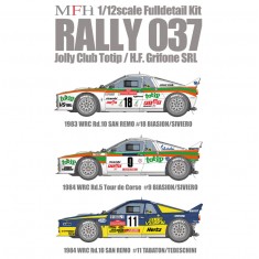 1/12 Full Detail kit - Rally 037 Ver.D: Jolly Club Totip 1983 WRC Rd.10 San Remo #18