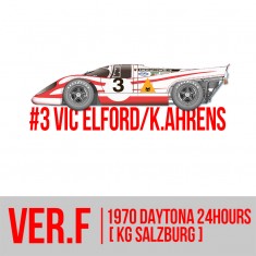 1/43 Porsche 917K Ver.F (1970) Daytona 24hrs [KG Salzburg] #3 Vic Elford/K.Ahrens