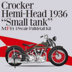 1/9 Crocker Hemi-Head 1936 "Small Tank" Motorcycle Full Detail Kit