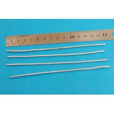 1/12 Metal Mesh Hose - Thick (Diameter: 2.0mm; Length: 15cm) (4pcs)