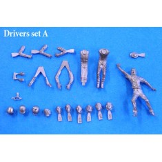 1/43 Drivers Set A (3 Figures) 