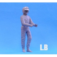 1/12 F1 Driver - Standing Figure Type 2 - L.B. (1 Resin Figure + Helmet)