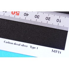 Carbon Decals - Silver Type 1