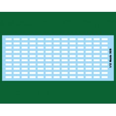 1/12 Mazda 787B Line Decal w/Clear Overcoat for MFH-K628