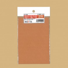 Adhesive Cloth (Suede) for Car Interior - Orange (100mm x 150mm) Ver.H