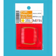 0.18mm Piping Cord #Yellow (length: 2.0m)