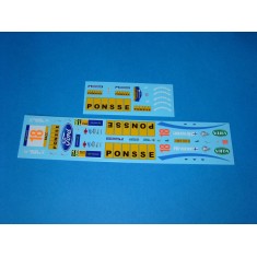 1/24 Ford Focus RS WRC Hirvonen- Costa Daurada 2005 Decal for Hasegawa