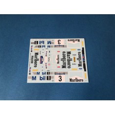 1/24 Ford Escort WRC J. Kulig / J. Baran 56th Rally Poland 99 Decal for Tamiya