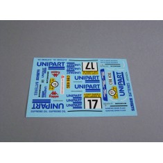 1/24 MG Metro 6R4 - 36th Rally of the 1000 Lakes 1986 Decal for BELKITS