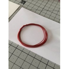 Red Cable/Flexible Wires (dia. 0.55mm, length: 1m)