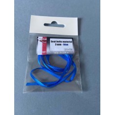 Blue Seatbelt material width 3mm