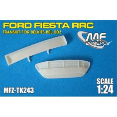 1/24 Ford Fiesta RRC Resin Front Grill and Rear Wing for Belkits BEL-003