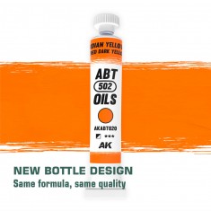 Oil Paint - Indian Yellow/Faded Dark Yellow (20ml)