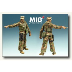 1/35 US Marine Officer in Gulf War (1 Resin Figure)