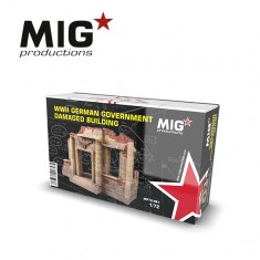 1/72 German Damaged Building