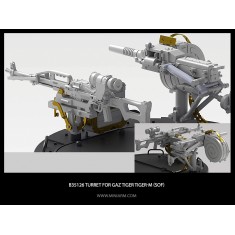 1/35 GaZ Tiger/-M (SOF) Turret Big Set for Meng/Xact/Zvezda Models
