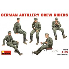 1/35 German Artillery Crew Riders (5 figures) 
