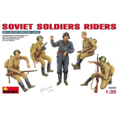 1/35 Soviet Soldiers Riders (5 figures)