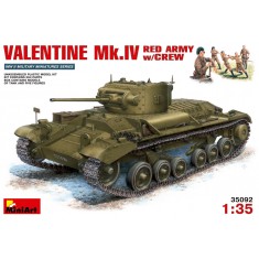 1/35 Valentine Mk.IV Red Army w/Crew