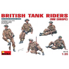 1/35 British Tank Riders in NW Europe (5 figures)