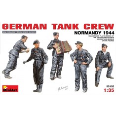 1/35 German Tank Crew in Normandy 1944 (5 figures)