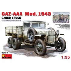 1/35 GAZ-AAA Mod.1943 Cargo Truck with 5 figures