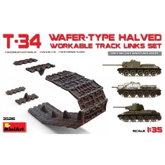 1/35 T-34 Wafer-Type Halved Workable Track Links Set