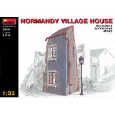 1/35 Normandy Village House (House Size L x H x W: 103mm x 247mm x 107mm)