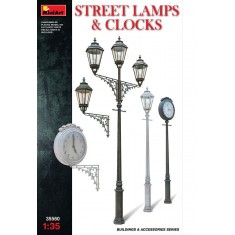 1/35 Street Lamps and Clocks