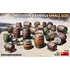 1/35 Wooden Barrels in Small Size (20pcs)