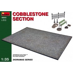 1/35 Cobblestone Section (Length: 349mm, Width: 253mm)