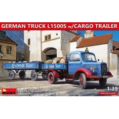 1/35 German Truck L1500S w/Cargo Trailer