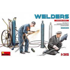 1/35 Welders (2 Figures & Welding Equipment)
