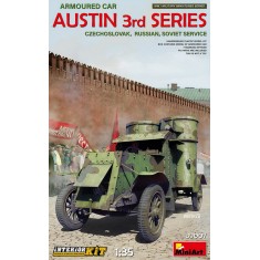 1/35 Austin Armoured Car 3rd Series: Czechoslovak, Russian, Soviet Service [Interior Kit]