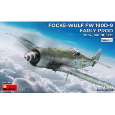 1/48 Focke-Wulf Fw 190D-9 Early Production JG 54 Grunherz Basic Kit