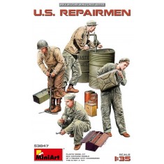 1/35 WWII US Repairmen (4 figures)