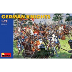 1/72 German Knights XV Century (36 figures w/16 Horses)