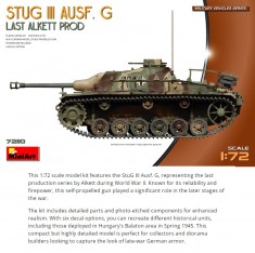 1/72 StuG III Ausf. G Last Alkett Prod