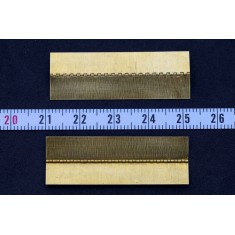 Non-ScAle Continuous Piano Hinges (2pcs)