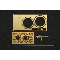 1/72 Lewis Mk III Single Machine Gun on the Scarff Ring