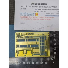 1/35 US 3/4 ton 4x4 Truck Accessories
