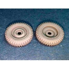 1/35 Jeep/Bantam BRC-40 6.00 x 16 Military Pattern Early Spare Wheels (2pcs)