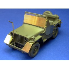 1/35 WWII US Light Armoured Jeep Photo-Etched parts (24pcs)