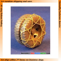 1/35 Photo-etched Tyre Chains for German WWII 3 Ton Truck (2 units)