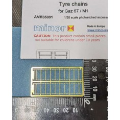 1/35 GAZ-M1 / GAZ-67 Tyre Chains