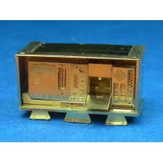 1/35 SCR-508 US Radio set on CH74 Cabinet + FT-284 Mount