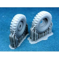 1/35 Land Rover 7.50 NATO Spare Wheels (2pcs) for Italeri kits